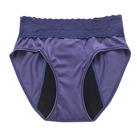 

Panties Women High Waist Underwear Tummy Control Lace Seamless Briefs Basics Underpants Middle-Aged Ladies