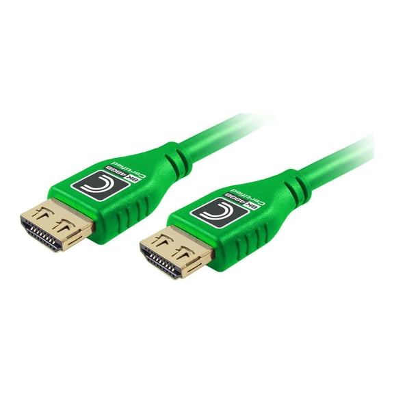 Comprehensive 6' MicroFlex Pro AV/IT Integrator Series 8K 48Gbps HDMI Cable with ProGrip, Green