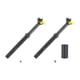 thumbnail image 4 of Soidarity Varilla telescópica ligera para asiento de bicicleta de montaña, fácil instalación, funcionamiento suave, seguridad mejorada Ciclismo negro 31.6 MM, 4 of 6