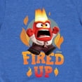 thumbnail image 3 of Inside Out - Fired Up - Toddler And Youth Short Sleeve Graphic T-Shirt, 3 of 5