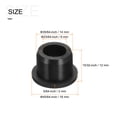 thumbnail image 2 of Uxcell Rubber Grommet Mount Dia 35/64" (14mm) Round T Type for Wire Protection 6 Pack, 2 of 5