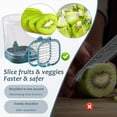 thumbnail image 2 of Cortador de Frutas y Verduras en Vaso, Cortador de Fresas, Utensilio de Cocina para Plátanos, Pepinos y ., 2 of 5