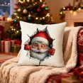 thumbnail image 6 of JoyMoreHome Winter Theme Printed Cushion Cover, 17.7x17.7 Inch Soft Cozy Decorative Throw Pillow Cover, for Livingroom, Office, Car, Bedroom, Sofa, 6 of 9