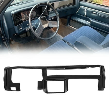 Kojem Dashboard Dash Cap Cover Overlay for 1981-1987 Chevy Malibu El Camino Monte Carlo GMC Caballero