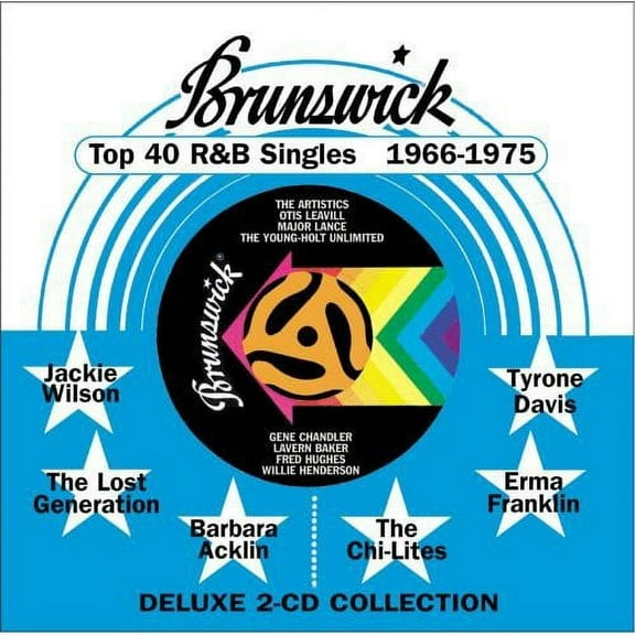 Various Artists - Brunswick Top 40 R&b Singles 1966-1975 - Music & Performance - CD