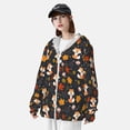 thumbnail image 3 of Balery Autumn Fox Sudadera ligera de manga larga con capucha y protección solar UPF 50+ para hombre y mujer, ideal para pesca y running-XX-Large, 3 of 7