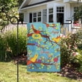 thumbnail image 3 of Northlight Birds and Flowers "Happy Spring" Outdoor Garden Flag 18" x 12.5", 3 of 5