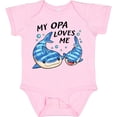 thumbnail image 3 of Inktastic My Opa Loves Me- whale shark Boys or Girls Baby Bodysuit, 3 of 5