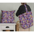 thumbnail image 5 of Soimoi Polyester Crepe Fabric Donuts Food Printed Fabric 1 Yard 42 Inch Wide, 5 of 5