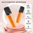 thumbnail image 4 of Altavoz Bluetooth portátil Karaoke Machine YLL Mini naranja, 4 of 9