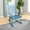 Blue, variant on Balcony Porch Rocking Chair - White, Solid Hardwood, Comfy Seat And Armrest, Back Rest, Easy To Assemble, 280lbs Weight Capacity In White Comfortable Wide Strong Assembly Required, Limit