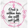 thumbnail image 2 of Breast Cancer Awareness Faith in God Womens Plus Size Graphic Zipper Hoodie Brisco Brands 4X, 2 of 5