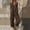 *Brown, variant on Women's Short Sleeve Button V Neck Cropped Wide Leg Jumpsuit, Casual Loose Fit Romper with Pockets for Summer Black,Women's Plus XXL