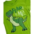 thumbnail image 4 of Pack de 2 camisas Disney Toy Story Boys Buzz Woody Rex 2T-7, tallas 5-6, 4 of 7