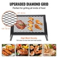 thumbnail image 5 of CAFORKP Campfire Cooking Grate, Heavy Duty Foldable Steel Mesh with Carrying Bag, 5 of 11