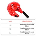 thumbnail image 2 of BLEEUS Taekwondo Head Protection Martial Arts Headgear For Adults Fitness Supplies (Red S), 2 of 10