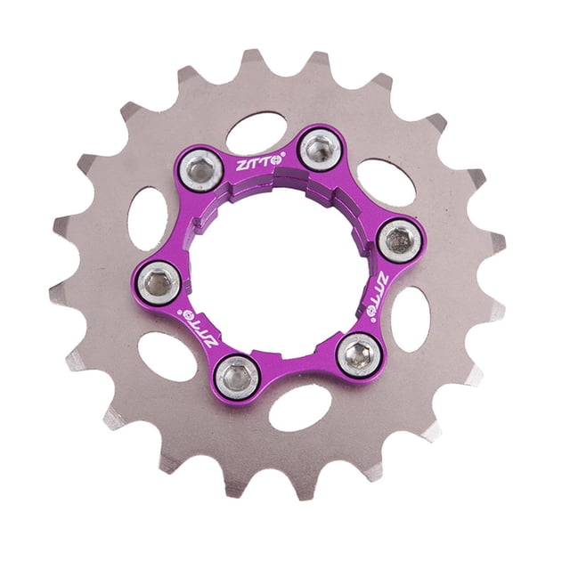Thinsony Single 1 Speed Cassette Cog Conversion Fixed Gear Kit for 10/11s Hub 20T 17T to 23T 1Set