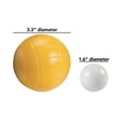 thumbnail image 2 of S&S Worldwide Beginner Bocce Set. Economical Set with 8 - 3-1/3" Water Filled Bocce Balls, a Solid 1.6" Pallino Ball and Rugged Carry Bag. Great for Beginner and Younger Players., 2 of 3