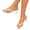 White, variant on Gpaecead Women Thong Stiletto Sandals Square Open Toe Low Heel Cushioned Footbed Spring Summer Party Shoes,White