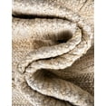 thumbnail image 3 of Unique Loom Braided Jute Collection Area Rug - Trellis (9' x 12' Rectangle Ivory), 3 of 6