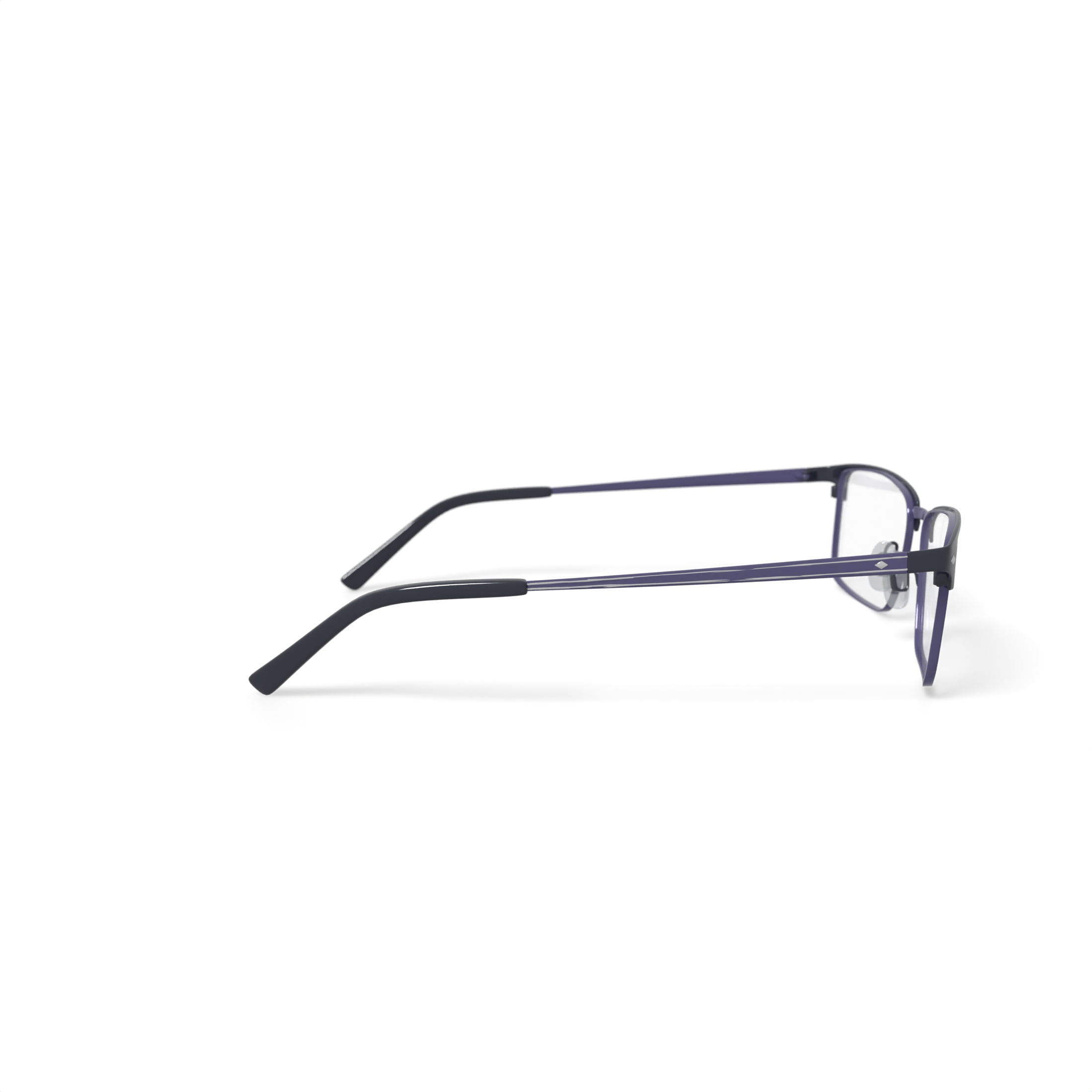 TiFlex Men's T1717 Browline Prescription Eyeglasses with Case