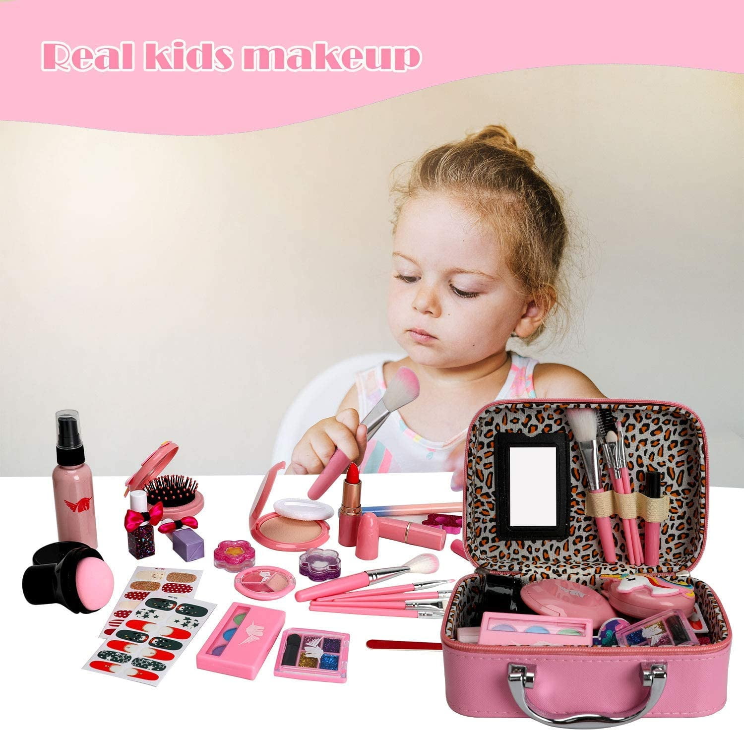 Kit de maquillage Flybay Kids pour fille, Kit de Maroc