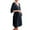 Blue, variant on Avidlove Maternity Dress for Photoshoot 3 in 1 Labor/Delivery/Hospital Gown Maternity Nursing Nightgown Sleepwear for Breastfeeding Casual Baby Shower Dress S-XXL