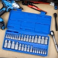 thumbnail image 2 of NEIKO 10388A Master Allen Hex Bit Socket Set, 33 Piece SAE and Metric Allen Socket Set, Allen Head Hex Key Socket Set Made with S2 Steel, Allen Hex Bit Set, Standard 5/64” – 3/4” & Metric 2mm – 19mm, 2 of 7