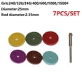 thumbnail image 3 of Bgsha 6pcs Meule Fibre de Nylon Point Abrasif en Forme de T Polissant les Outils Rotatifs, 3 of 8
