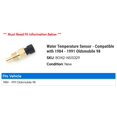 thumbnail image 2 of Water Temperature Sensor - Compatible with 1984 - 1991 Oldsmobile 98 1985 1986 1987 1988 1989 1990, 2 of 2