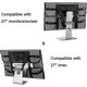 thumbnail image 3 of Carrying Bag For 27" Lcd Screens And Monitors, With Padded Velvet Lininggray, 3 of 5