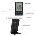 thumbnail image 4 of Digital Hygrometer, Room Temperature  Humidity Gauge Alarm Function for  Kitchen, 4 of 8