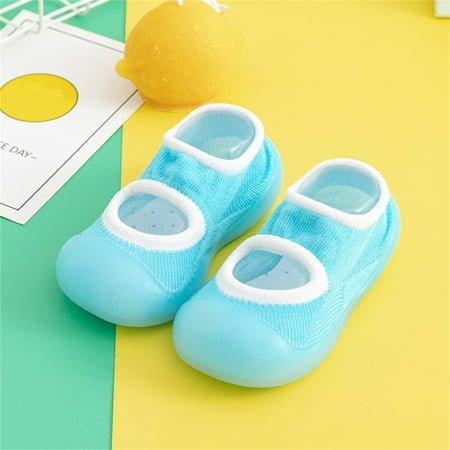 

Toddler Kids Baby Boys Girls Shoes First Walkers Cute Soft Antislip Wearproof Socks Shoes Crib Shoes Prewalker Sneaker