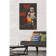 thumbnail image 2 of Star Wars: The Mandalorian - Mando Trick Or Treat Wall Poster, 22.375" x 34", 2 of 3