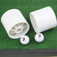 thumbnail image 2 of Taza de agujero de golf Multifuncional Practicar Golf Practicar suministros Blanco Poner tazas de práctica útil al aire libre Putting Green Tazas Scienceny OD003733-00, 2 of 7