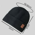 thumbnail image 3 of ZQUUVOU Unisex Beanie for Men Women Knit Hat Winter Beanie Outdoor Cycling Ear Neck Enlarged Thickened Windproof Warm Hat Burgundy, 3 of 5