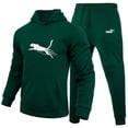 thumbnail image 3 of Conjunto de ropa deportiva de lujo para hombre, Sudadera con capucha y pantalones para correr, para actividades al aire libre, novedad de 2024, 3 of 5