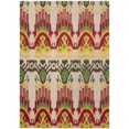thumbnail image 2 of Safavieh Ikat Crane Paisley Wool Area Rug, Beige/Yellow, 5' x 8', 2 of 8