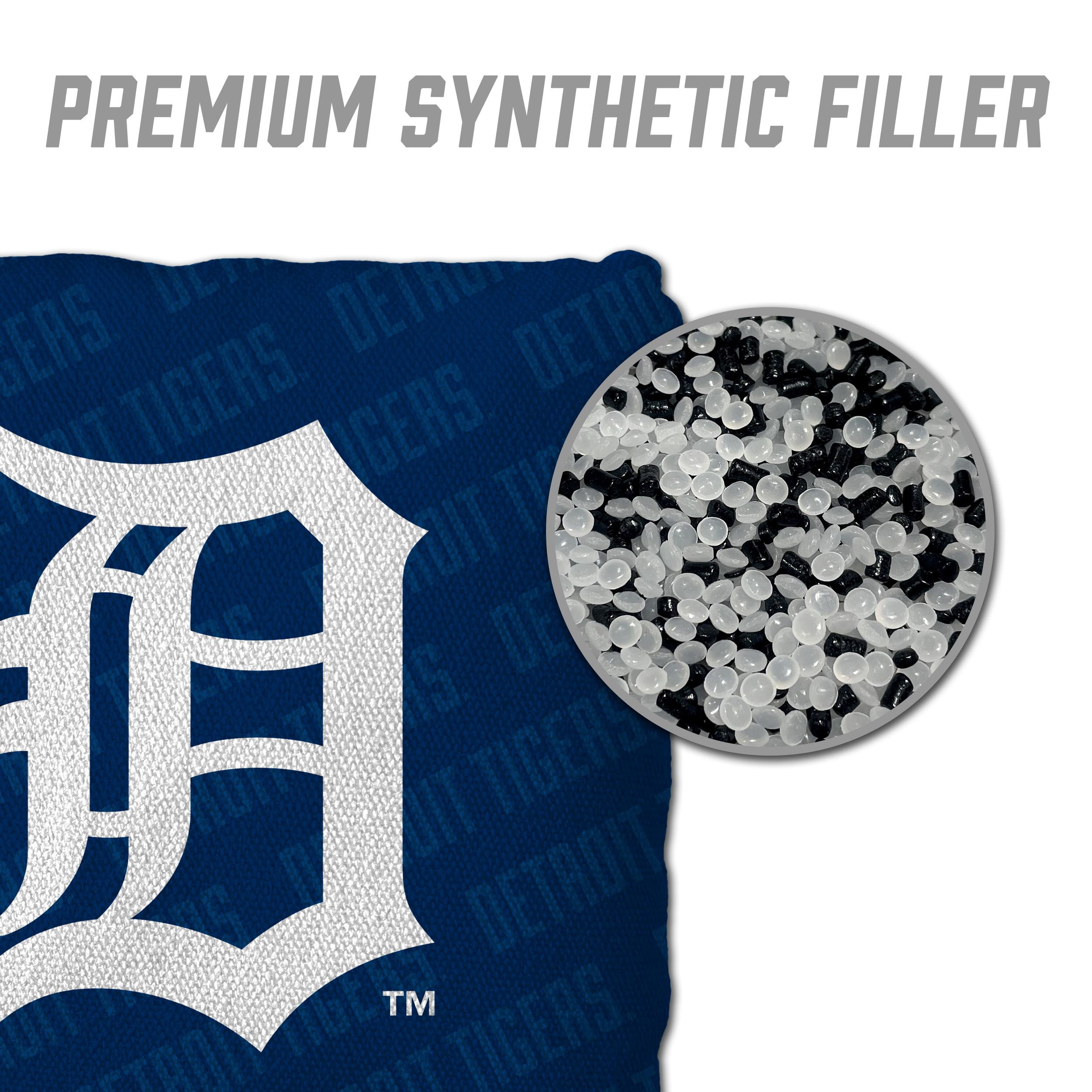 MLB Detroit Tigers Cornhole Bags - 4PK - Blue