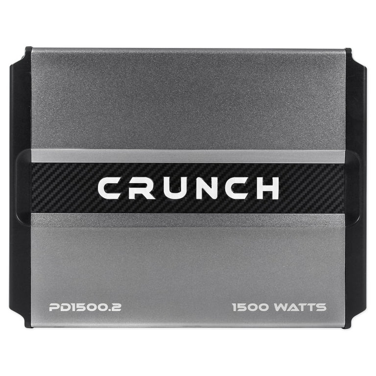 Crunch PD1500.2 1500 Watt 2-Channel Pro Power Car Stereo