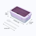 thumbnail image 4 of Birdeem Heating Lunch Box, Sub Student Lunch Box Microwave Oven Heating Lunch Box Material Office Worker Lunch Box Sealed Lunch Box Lunch Box, 4 of 7