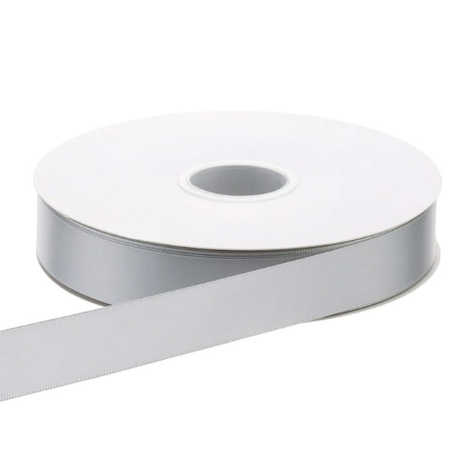 Uklsqma Polyester Satin Ribbon 2.5Cm Width 80M Length Solid Color Durable Gift Wrapping Ribbon Webbing for Bouquets Cake Boxes Floral Decorations and Craft Projects