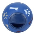thumbnail image 2 of Dog Treat Ball, Multifunction ABS 11cm/4.3in Diameter Hollow Design Dog Leakage Food Ball  For Dogs Blue,Red, 2 of 8