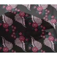 thumbnail image 4 of oneOone Viscose Chiffon Fabric Leaves Block Print Fabric By Yard 42 Inch Wide, 4 of 4