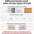 thumbnail image 6 of 43Inch X 30Inch Magic Pet Gate Baby gate for The House Stairs Doorway Providing a Safe Enclosure for Pets to Play and Rest, 12 Hooks(Upgrade Version), 6 of 6