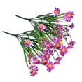 thumbnail image 1 of Flores artificiales Naiovety Ramo de crisantemo salvaje Rosa roja, 1 of 6