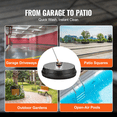 thumbnail image 5 of Vevor GYQXJBMQJQSLMZ853V0 Universal 15 in. Pressure Washer Surface Cleaner, Pressure Washer Attachment 4000 Max PSI, 0.25 in. Quick-Connect Connector Concrete Cleaner, 5 of 10
