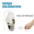 thumbnail image 3 of Espejo De Pared Grande Asimetrico Sin Marco Onof Decorativo, 3 of 5