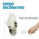 thumbnail image 3 of Espejo De Pared Grande Asimetrico Sin Marco Onof Decorativo, 3 of 5