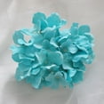 thumbnail image 1 of Lily Garden Silk Hydrangea Heads Artificial Flowers (12, Turquoise), 1 of 4